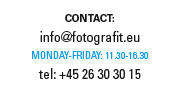 FOTOGRAFIT Contact