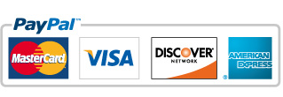 Payment with PayPal and Credit Cards possible.